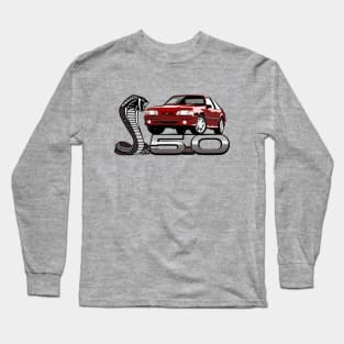 Red 93 Ford Mustang Cobra Long Sleeve T-Shirt